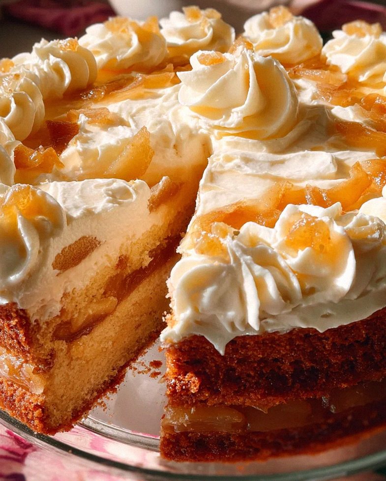 Apfeltorte mit Eierlikörcreme – Schritt 2