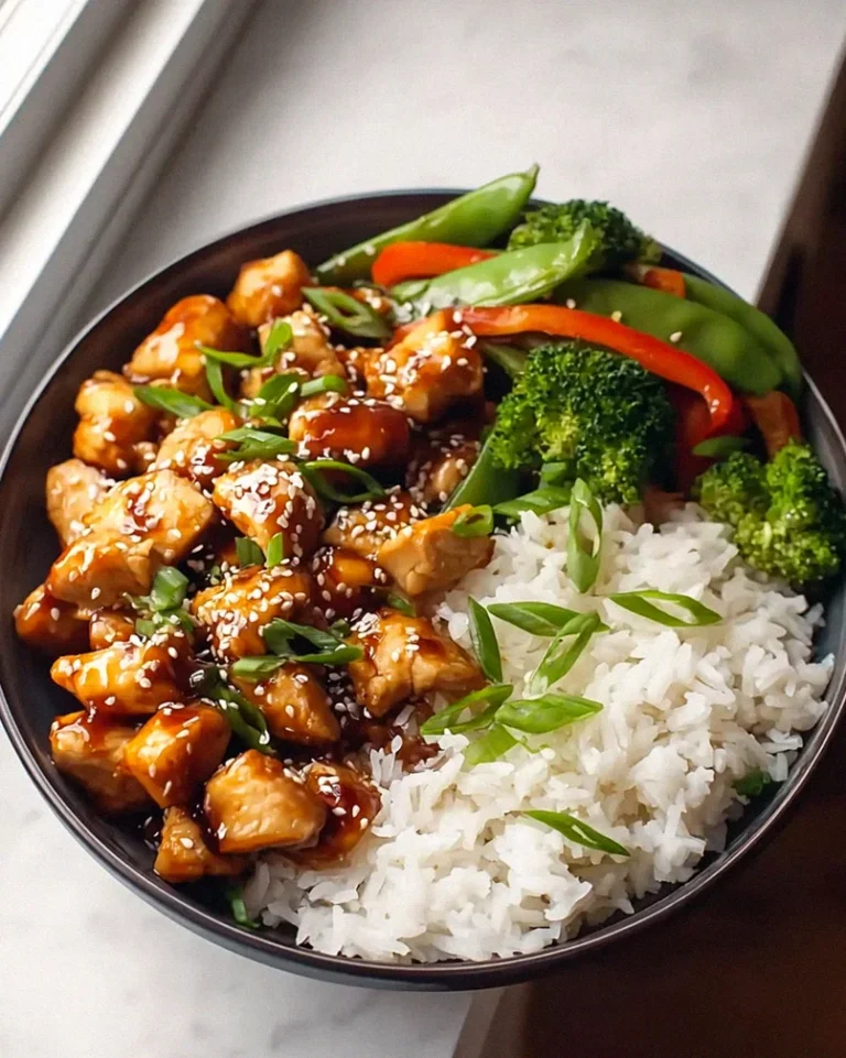 Asiatische Teriyaki Hähnchen Bowl – Einfach & Lecker!