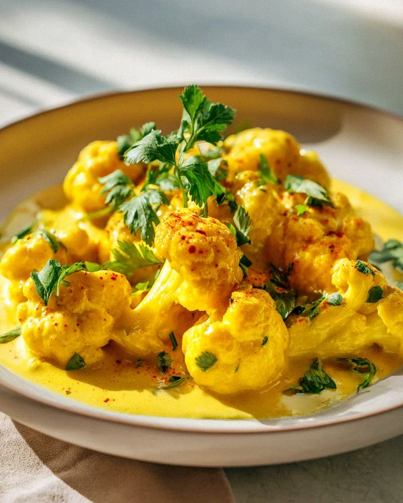 Blitzschnelles Blumenkohl Curry aus dem Backofen - Vegan! – Schritt 2
