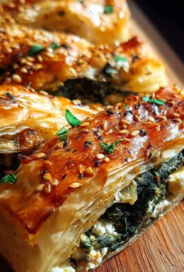 Börek mit Spinat und Feta