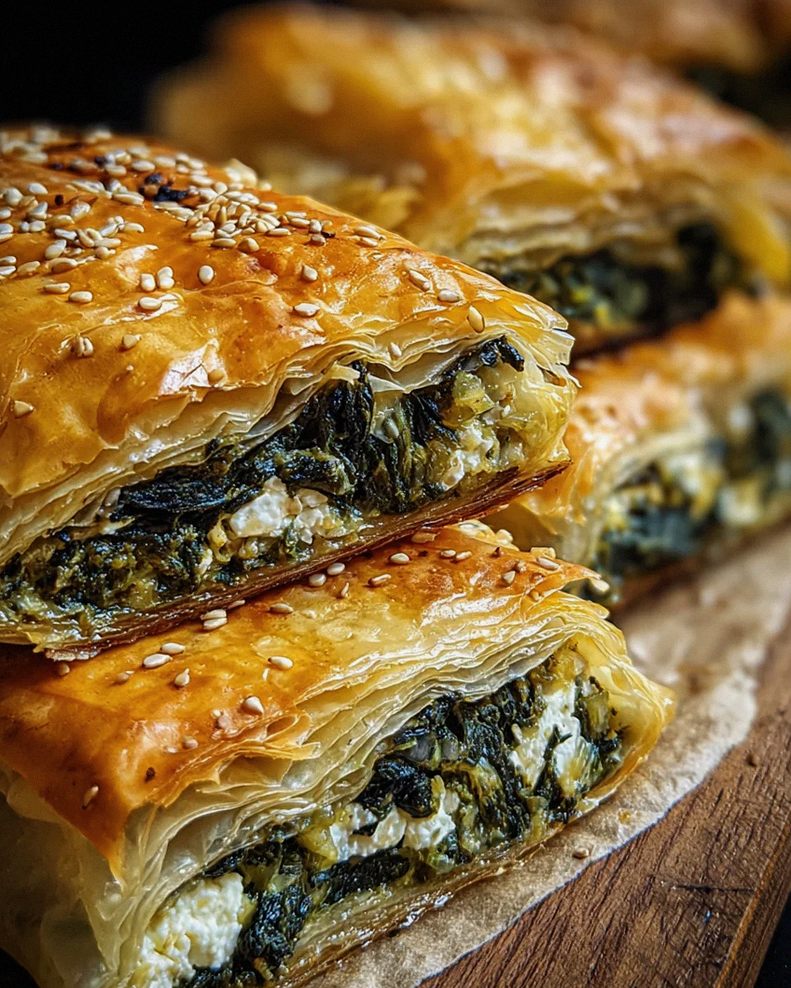 Börek mit Spinat und Feta – Schritt 1