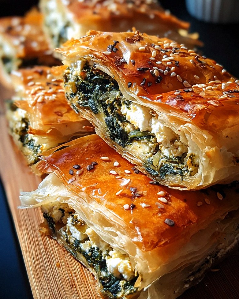 Börek mit Spinat und Feta – Schritt 2