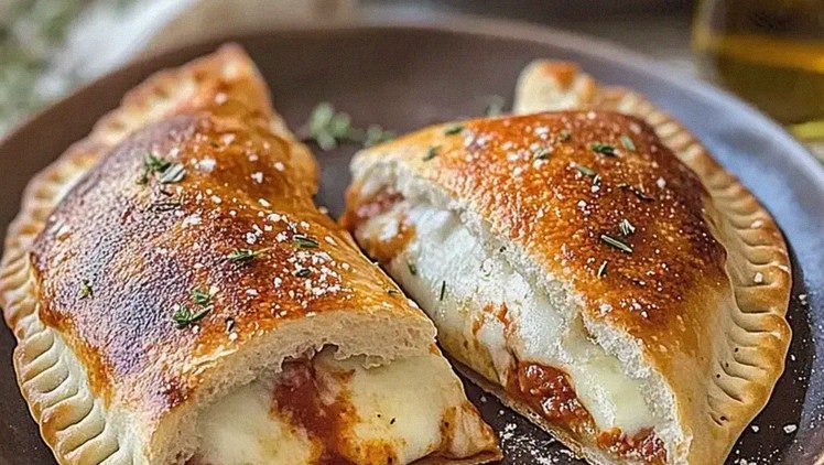 Calzone aus der Luftfritteuse Schnell zubereitet