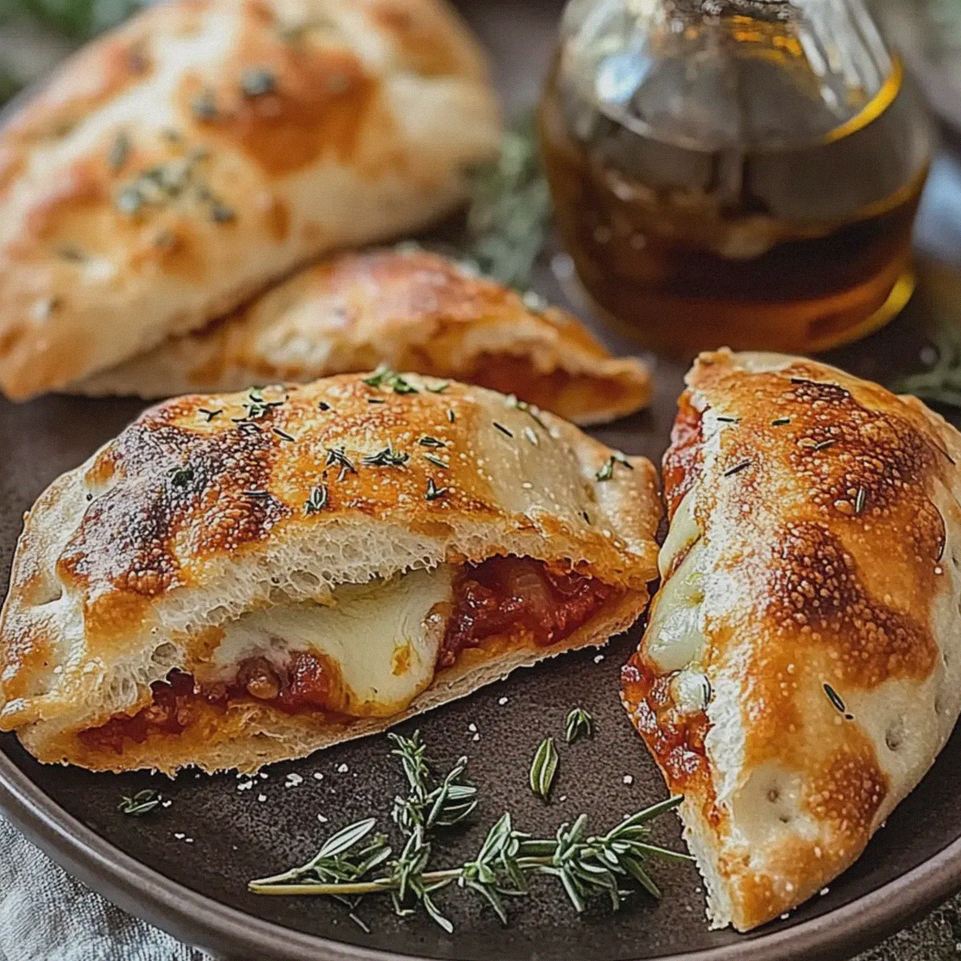 Calzone aus der Luftfritteuse Schnell zubereitet – Schritt 2
