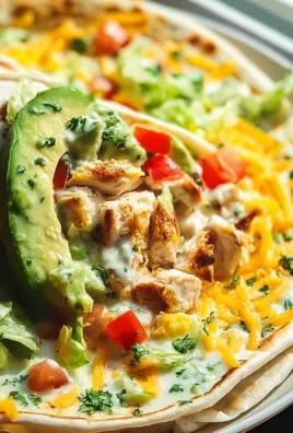 Cremige Chicken Avocado Ranch Burritos – Schnell & Lecker!