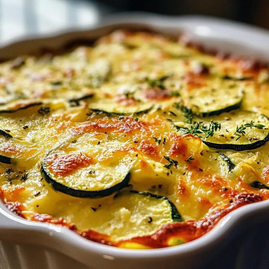 Cremiger Zucchini Auflauf für gesundes Essen zuhause – Schritt 1
