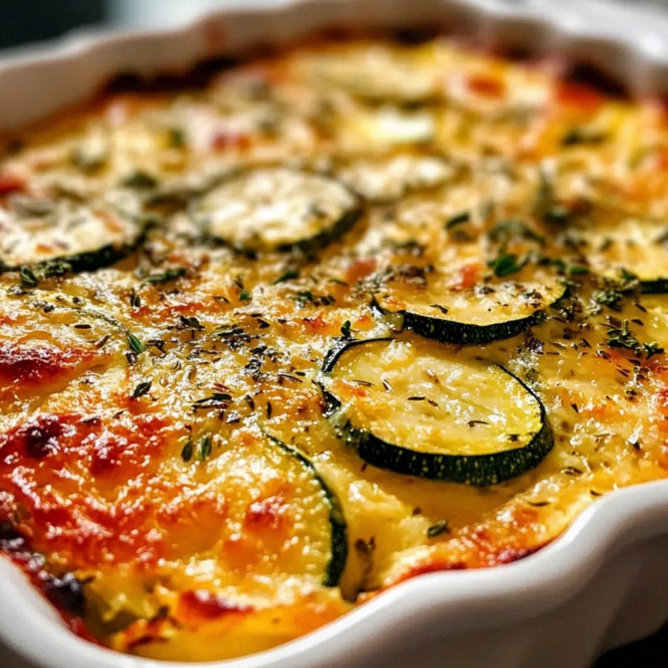 Cremiger Zucchini Auflauf für gesundes Essen zuhause – Schritt 2