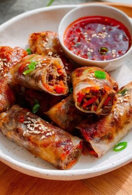 Crispy Frühlingsrollen Aus Dem Airfryer: So lecker!