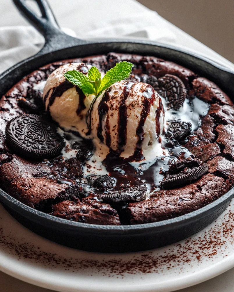 Einfaches Oreo Brownie Skillet Rezept – Schnell & unwiderstehlich! – Schritt 2