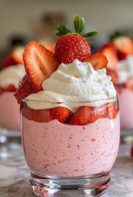 Erdbeer-Mousse in 10 Minuten – Einfach und Lecker