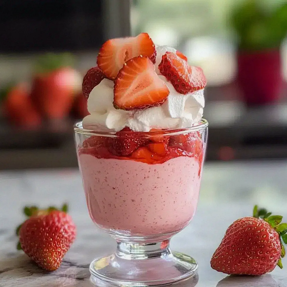 Erdbeer-Mousse in 10 Minuten – Einfach und Lecker – Schritt 1