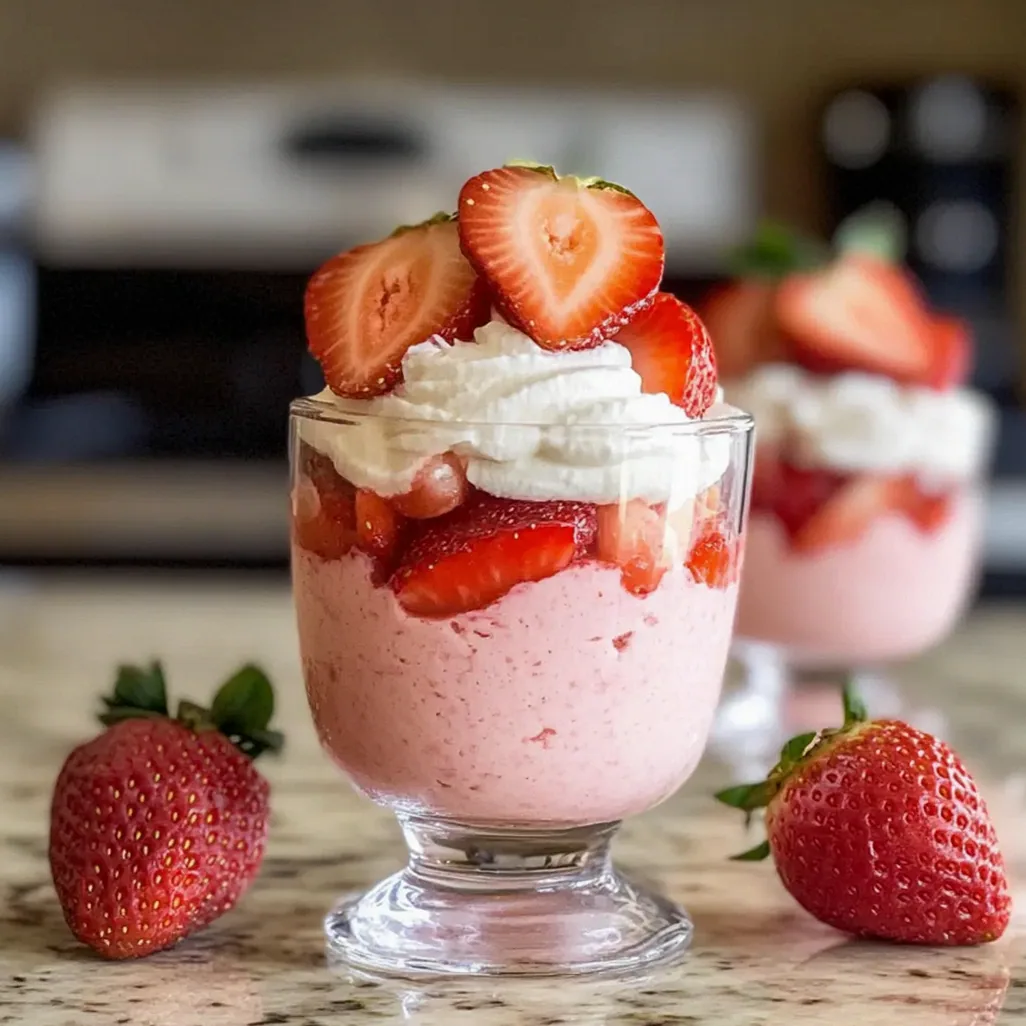 Erdbeer-Mousse in 10 Minuten – Einfach und Lecker – Schritt 2