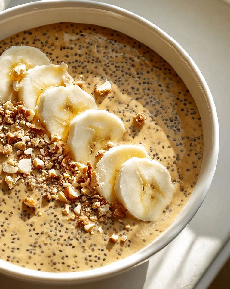 Erdnussbutter Chia Pudding: Gesundes Power-Frühstück! – Schritt 2