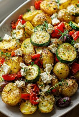 Feta Kartoffeln mit Ofengemüse – Ein köstliches Rezept!