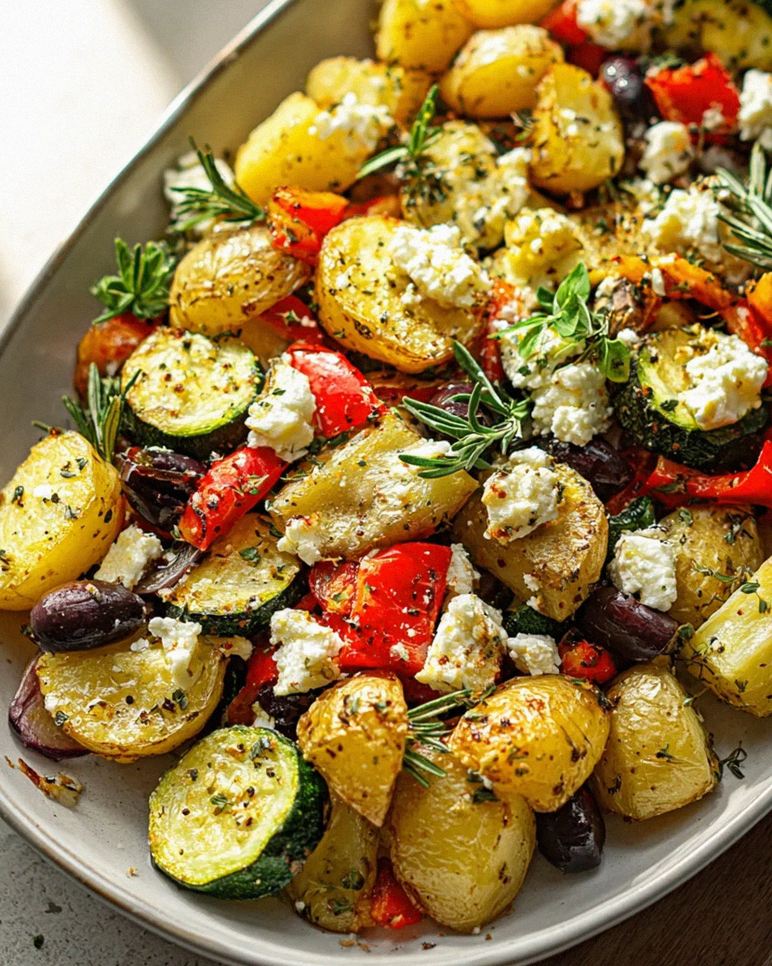 Feta Kartoffeln mit Ofengemüse – Ein köstliches Rezept! – Schritt 2