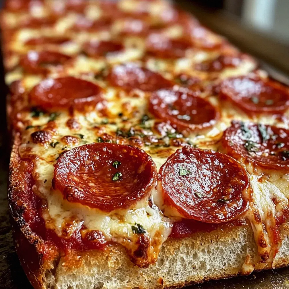 Französisches Brot Pizza: Schnelle Genuss-Variante – Schritt 1