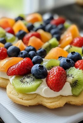 Fruchtpizza Kekse – Die süßeste Sommerleckerei