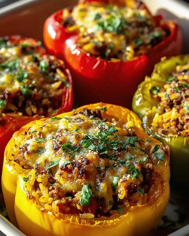Gefüllte Paprika aus dem Airfryer – Einfaches Rezept für alle – Schritt 2