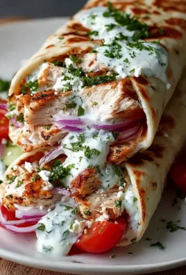 Griechische Kipwraps mit Tzatziki – Einfaches Rezept!