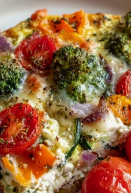 High Protein Veggie Bake mit Hüttenkäse – Lecker & Gesund