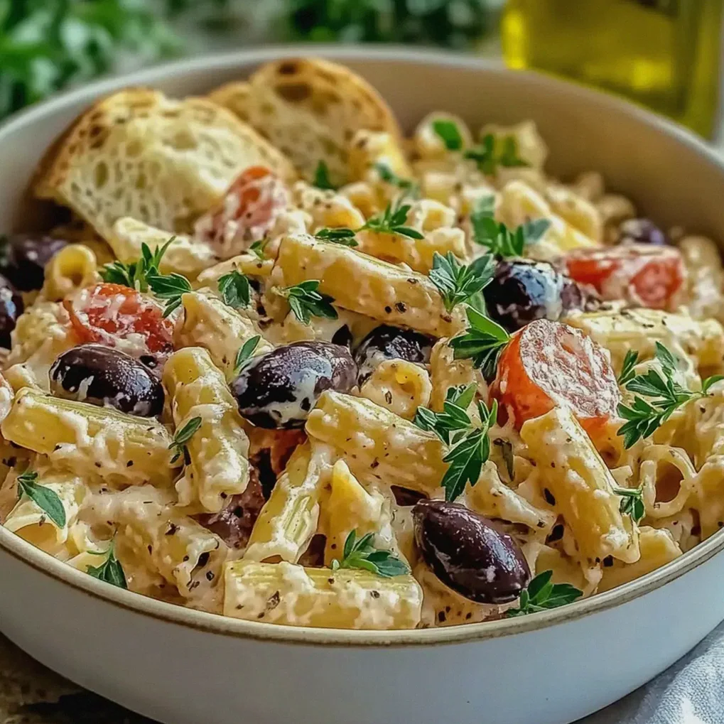 Hochprotein Pasta Salat für gesunde Ernährung