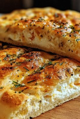 Hüttenkäse Fladenbrot