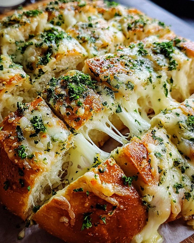 Käse-Knoblauchbrot zum Aufbacken – Schritt 1