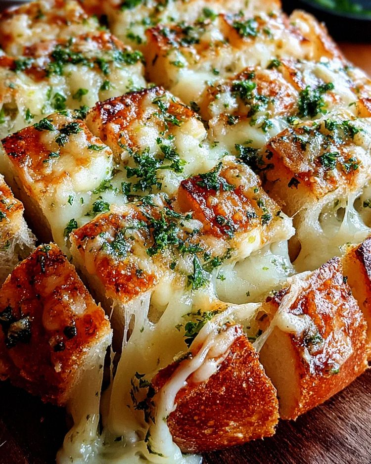 Käse-Knoblauchbrot zum Aufbacken – Schritt 2
