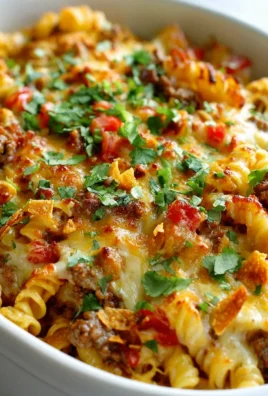 Käse-Taco-Stick-Pasta-Auflauf