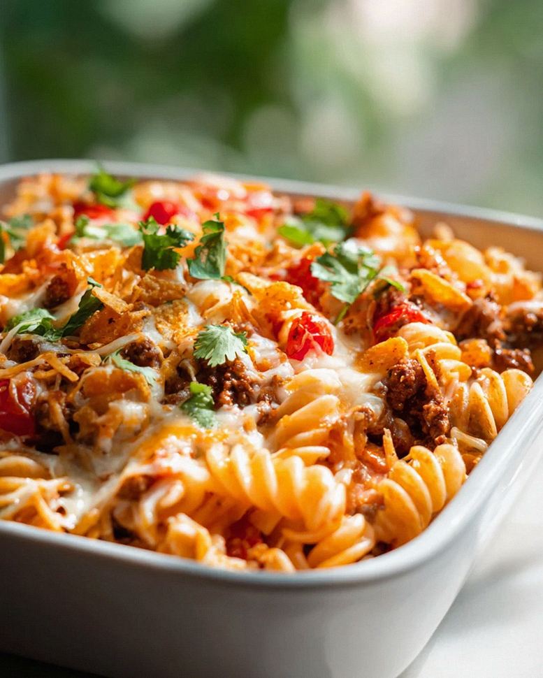 Käse-Taco-Stick-Pasta-Auflauf – Schritt 2