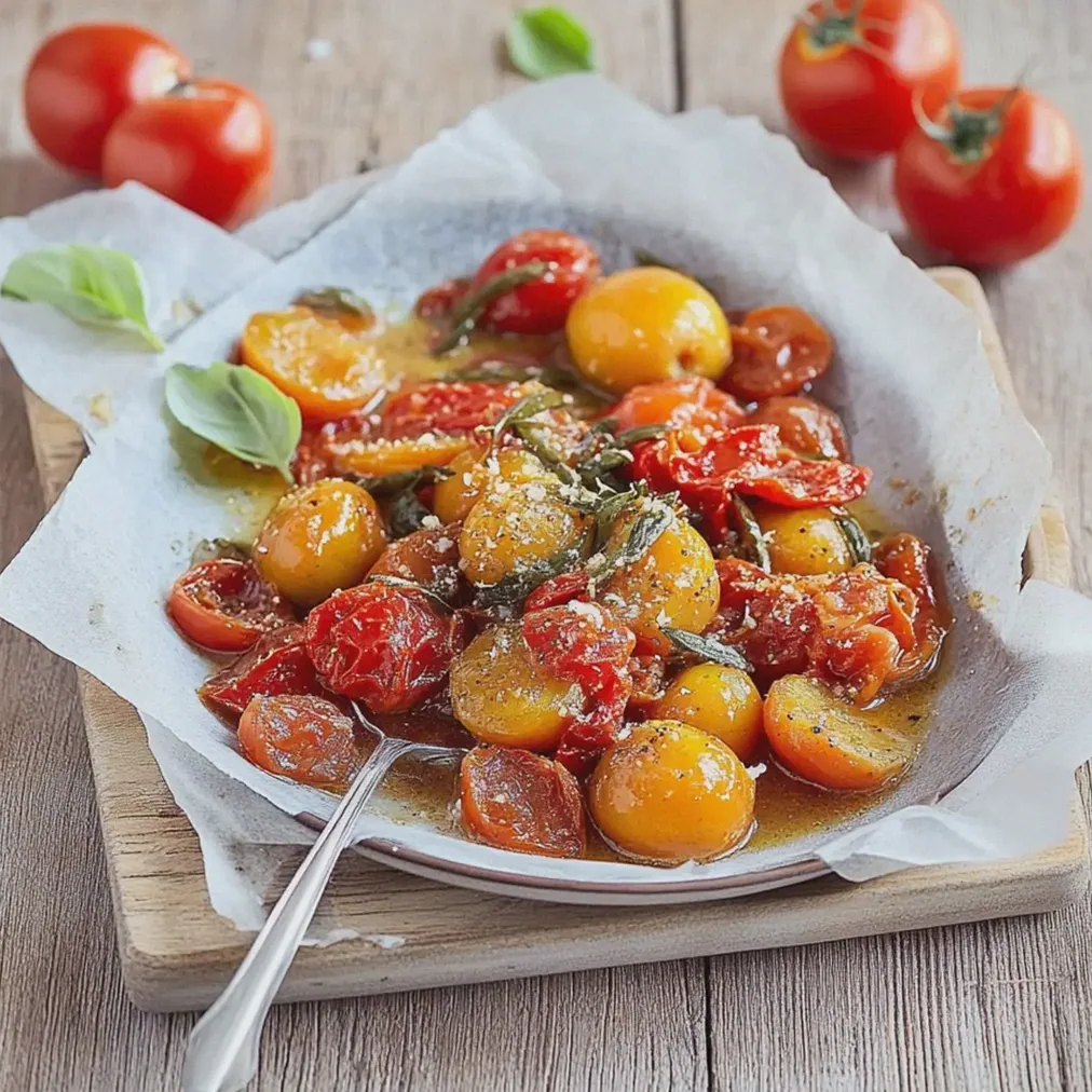 Karamellisierte Tomaten schnell und einfach zubereiten