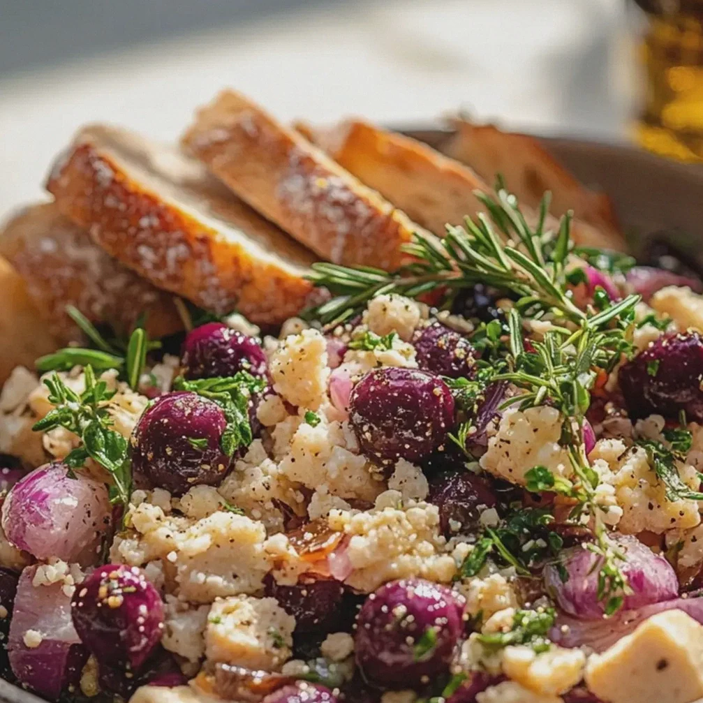Kichererbsen Rote Bete Feta Salat mit Zitronen-Vinaigrette – Schritt 2