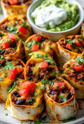 Knusprige Mini Burritos: Dein Beef Party Snack Rezept-Hit!