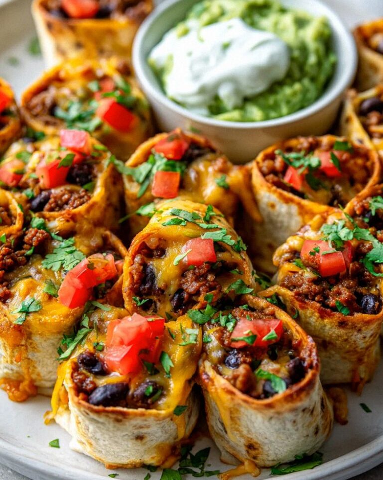 Knusprige Mini Burritos: Dein Beef Party Snack Rezept-Hit!