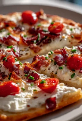 Knuspriger Flammkuchen mit Rindfleisch: Einfaches Rezept!