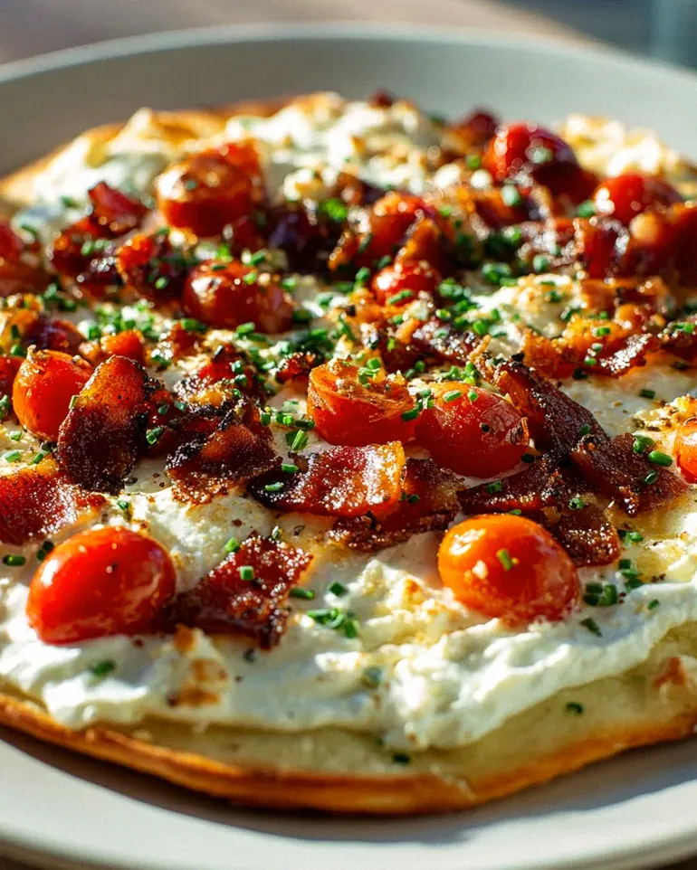Knuspriger Flammkuchen mit Rindfleisch: Einfaches Rezept! – Schritt 2