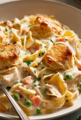 Köstliche Chicken Pot Pie Auflauf – Ein herzhaftes Rezept!
