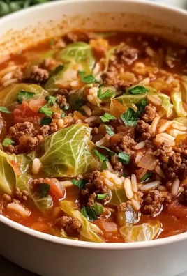 Kohlrouladesuppe im Handumdrehen zubereiten