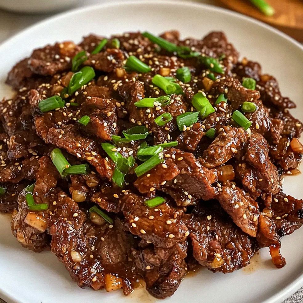 Koreanisches Rindfleisch Bulgogi in 15 Minuten – Schritt 1