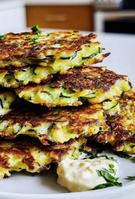 Krosse Zucchini-Puffer für den perfekten Snack