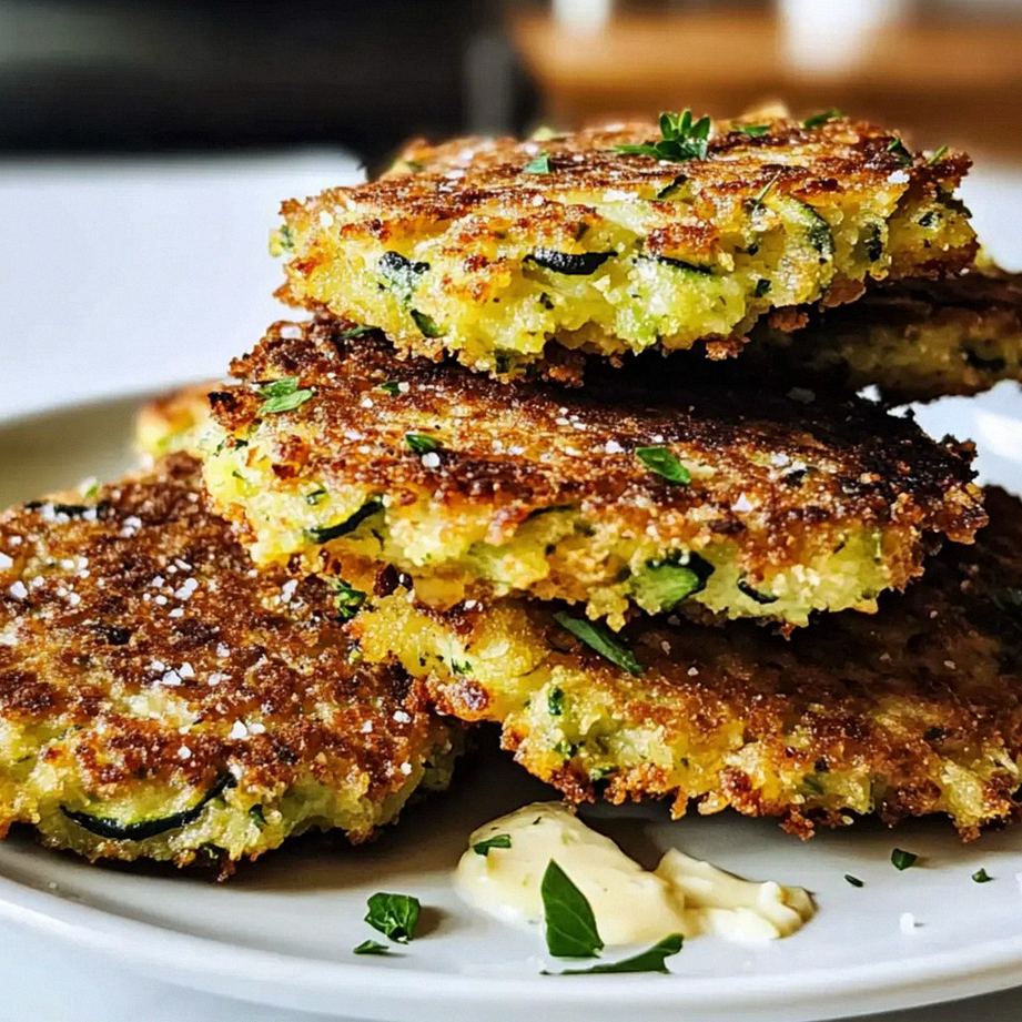 Krosse Zucchini-Puffer für den perfekten Snack – Schritt 1
