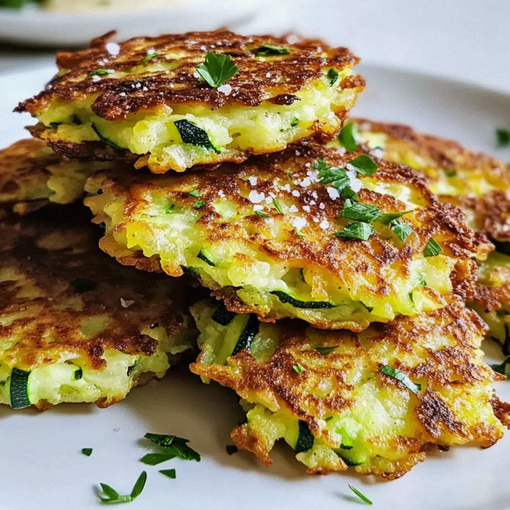Krosse Zucchini-Puffer für den perfekten Snack – Schritt 2