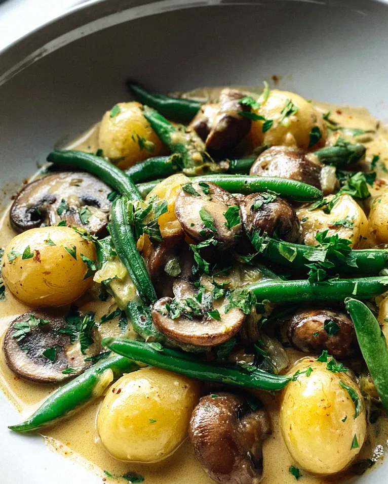 Leckere Kartoffel Pilz Pfanne mit Bohnen – Einfaches Rezept! – Schritt 2