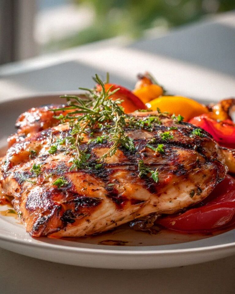 Leckeres Rezept für gegrilltes Kräuterhähnchen vom Grill