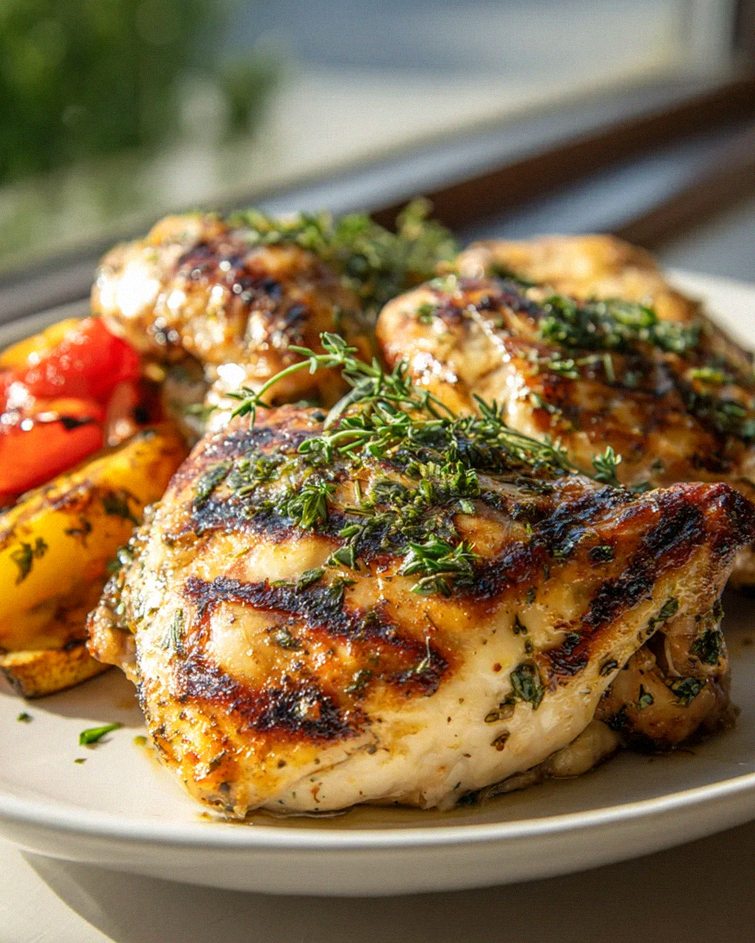 Leckeres Rezept für gegrilltes Kräuterhähnchen vom Grill – Schritt 2