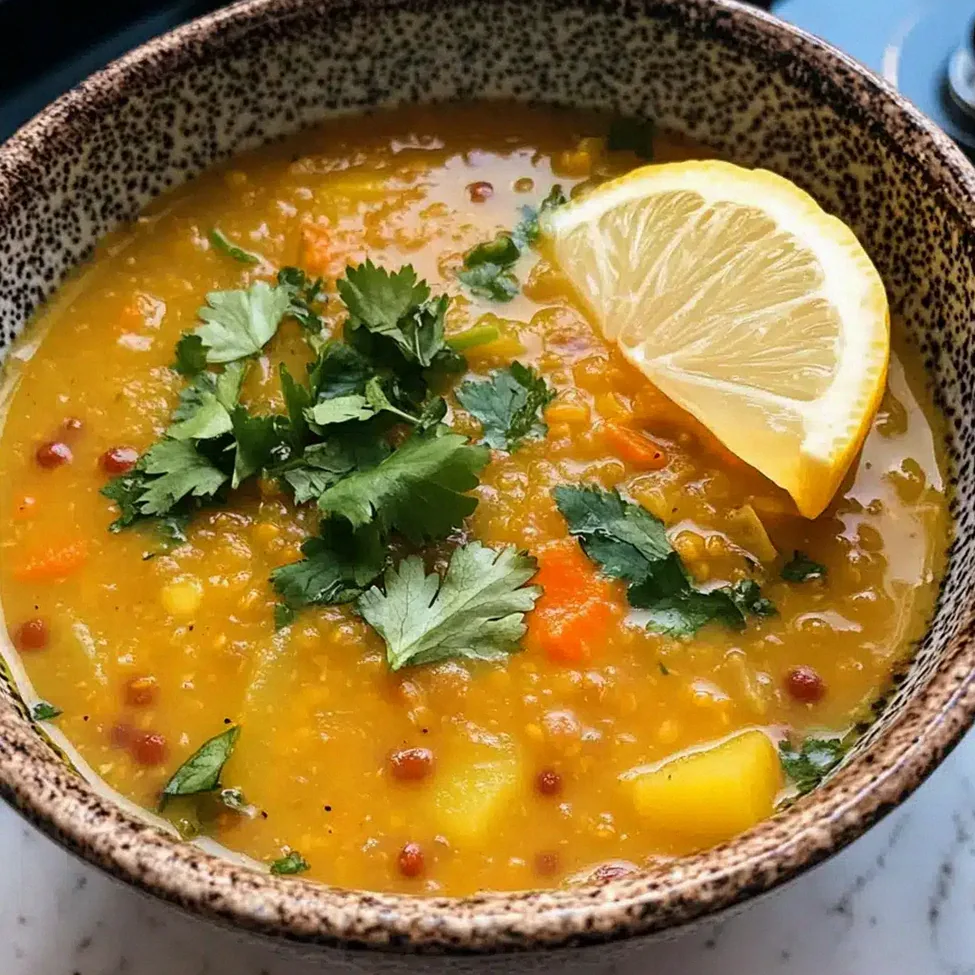 Libanesische Linsensuppe für kalte Tage