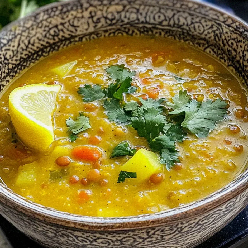 Libanesische Linsensuppe für kalte Tage – Schritt 1