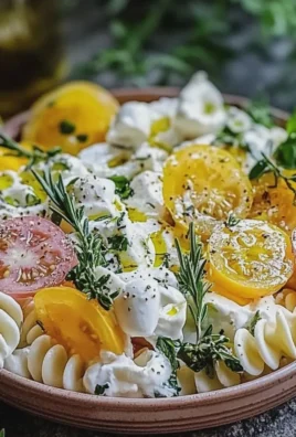 Nudelsalat mit Joghurt-Dressing für heiße Tage