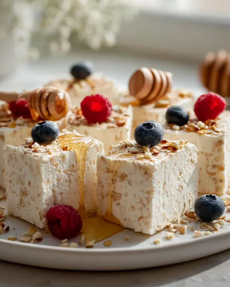 Overnight Quark-Riegel mit Hafer und Joghurt – ohne Alkohol!