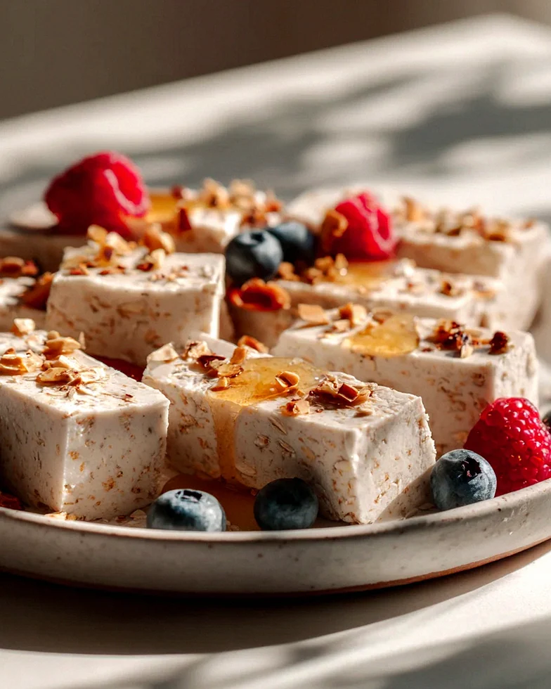 Overnight Quark-Riegel mit Hafer und Joghurt – ohne Alkohol! – Schritt 2